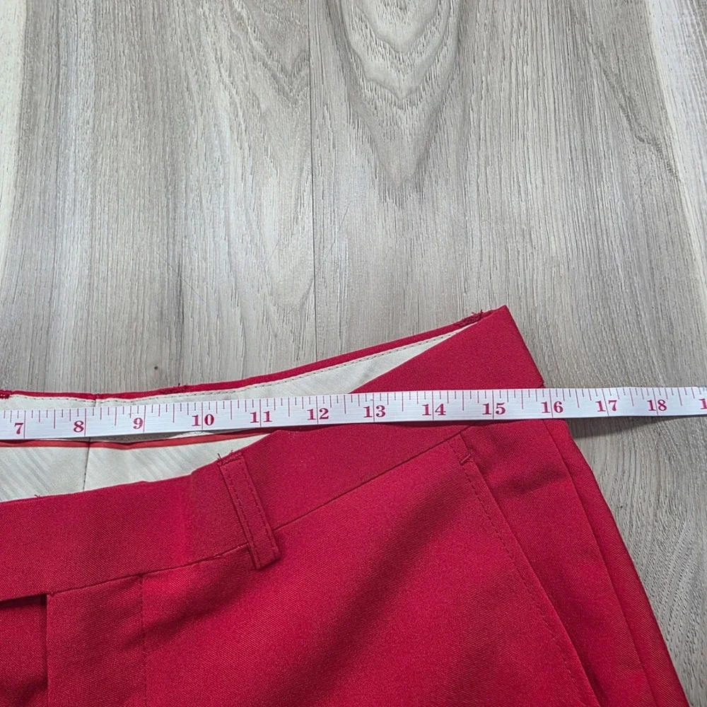 OppoSuits Red Dress Pants Mens US 40 Slim Fit Flat Front‎ Suit Trousers Holiday